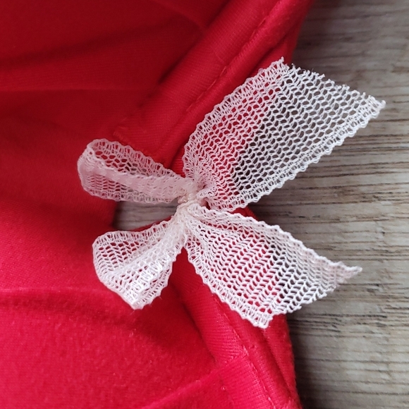 VICTORIA'S SECRET FABULOUS PLUNGE BRA SZ 32B FOR VALENTINE'S - Picture 2 of 9